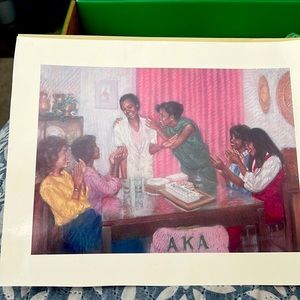 8x10 frameless pic says it all about AKA! I got it from..don’t remember🤷🏽?